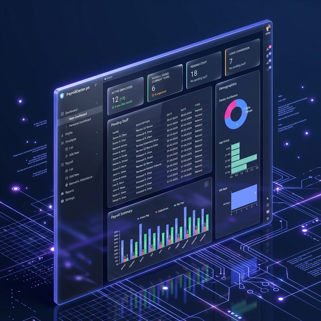 PayrollCenter Dashboard Visualization